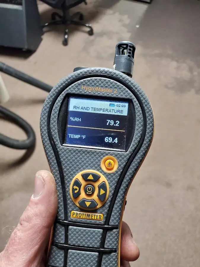 Moisture meter humidity assessment for Fire & Smoke Damage Restoration in Mexia